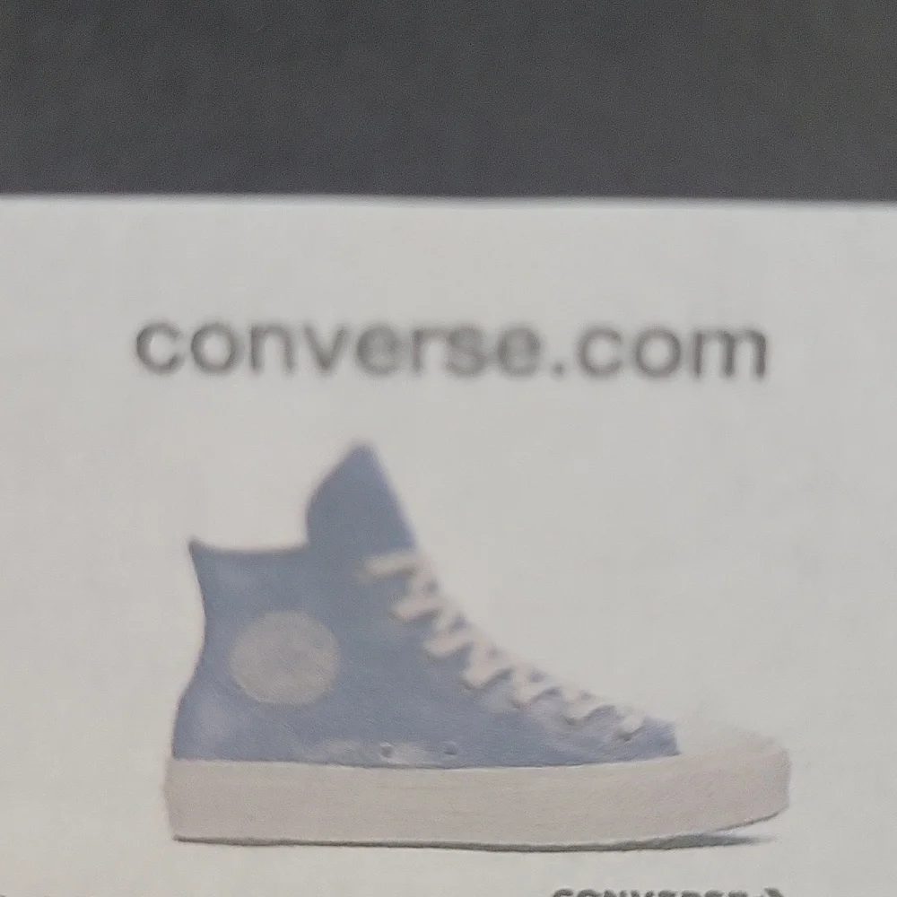Converse high top Brand new platform in the box.